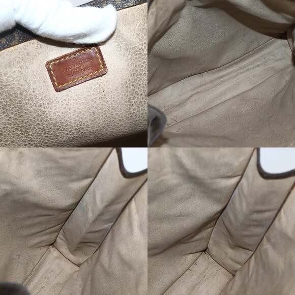 LOUIS VUITTON Monogram Sac Plat Hand Bag M51140 - Picture 11 of 12